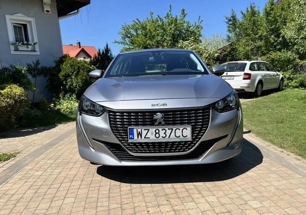 Peugeot 208 cena 46900 przebieg: 129000, rok produkcji 2020 z Łask małe 92